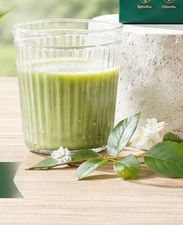 A fresh plant-based drink